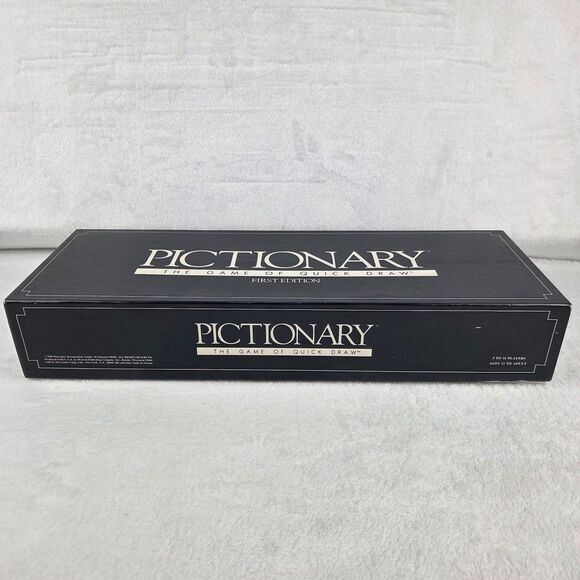Vintage Pictionary First Edition Game 1985 Original Pieces Complete - Picture 14 of 15